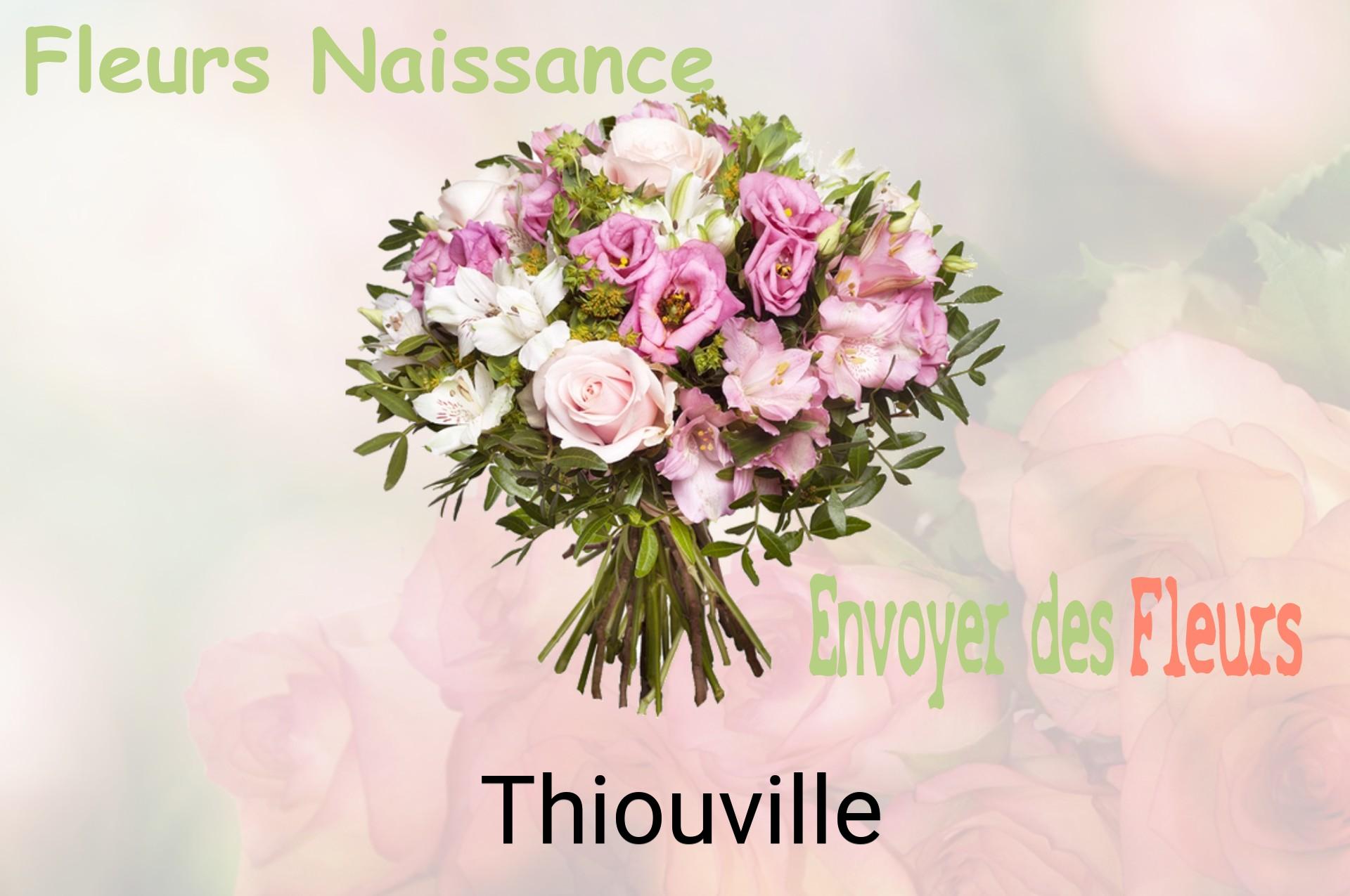 Bouquet de fleurs de naissance livré à Thiouville